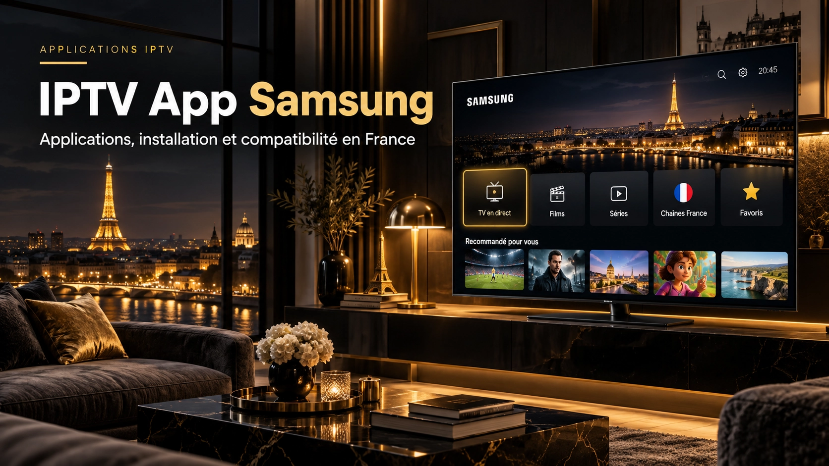 IPTV App Samsung en France